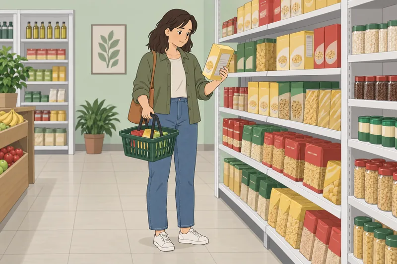 El cuestionario de nutrición muestra una compra reflexiva.