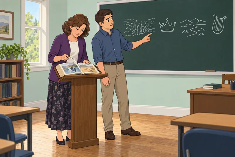 Cuestionario sobre el Antiguo Testamento en clase.