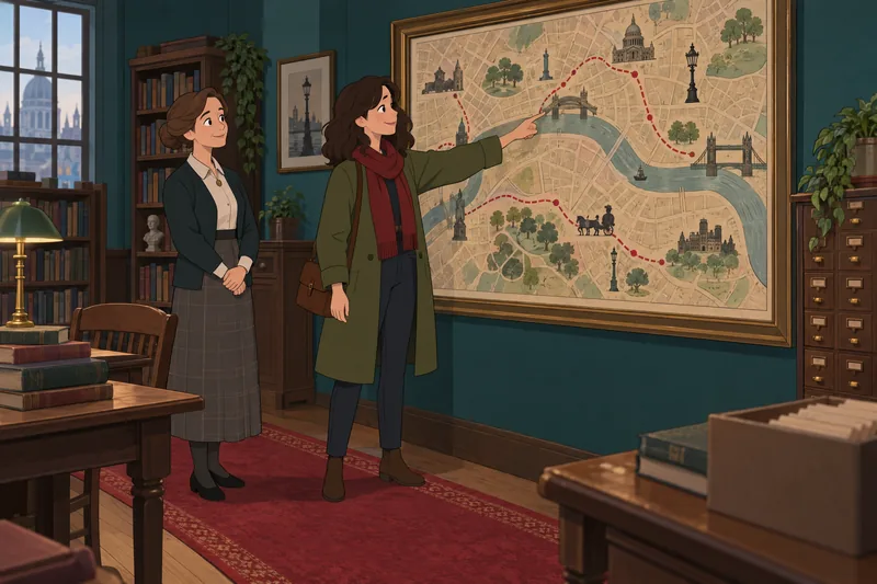 El cuestionario sobre Oliver destaca un mapa narrativo.