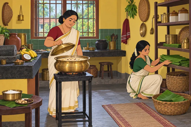 El cuestionario sobre Onam muestra payasam.