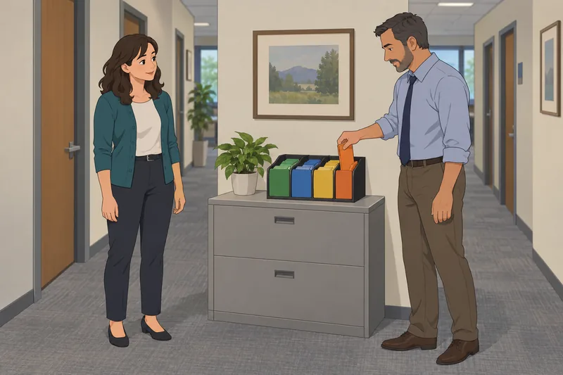 El determinador DISC abierto muestra una conversación laboral.