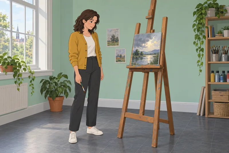 La escala de estilo muestra una corrección serena.