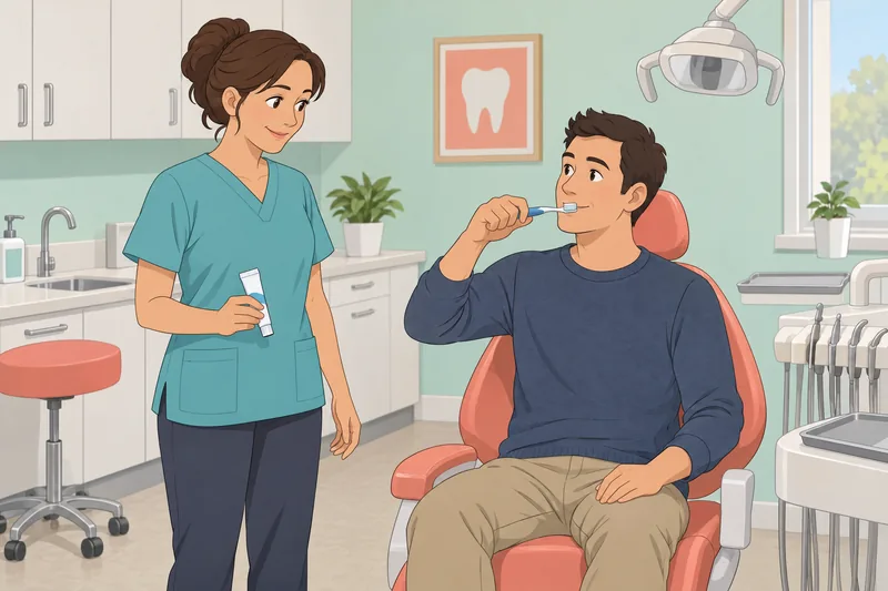 cuestionario de salud: una higienista explica el flúor.