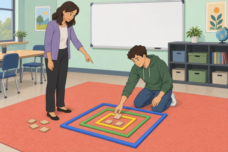 Order of Operations unfolds in a classroom.