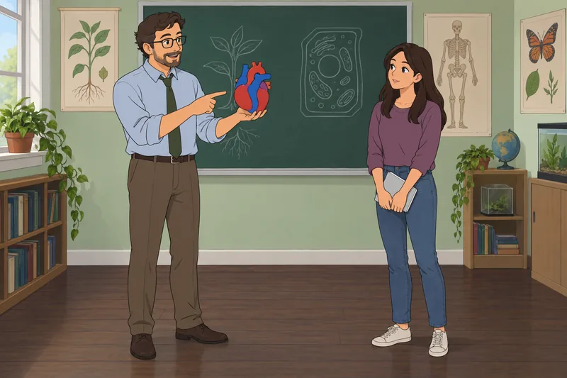 Organ Quiz shows a classroom anatomy lesson.