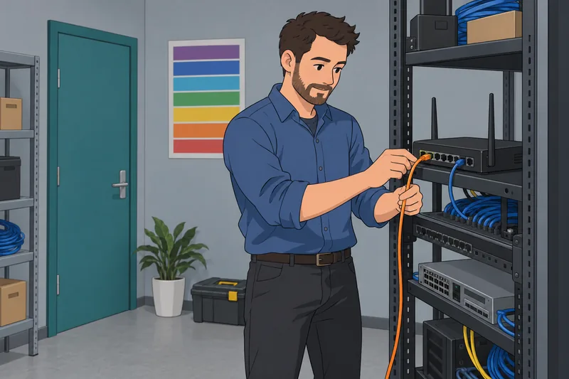 Este cuestionario sobre el muestra un router.
