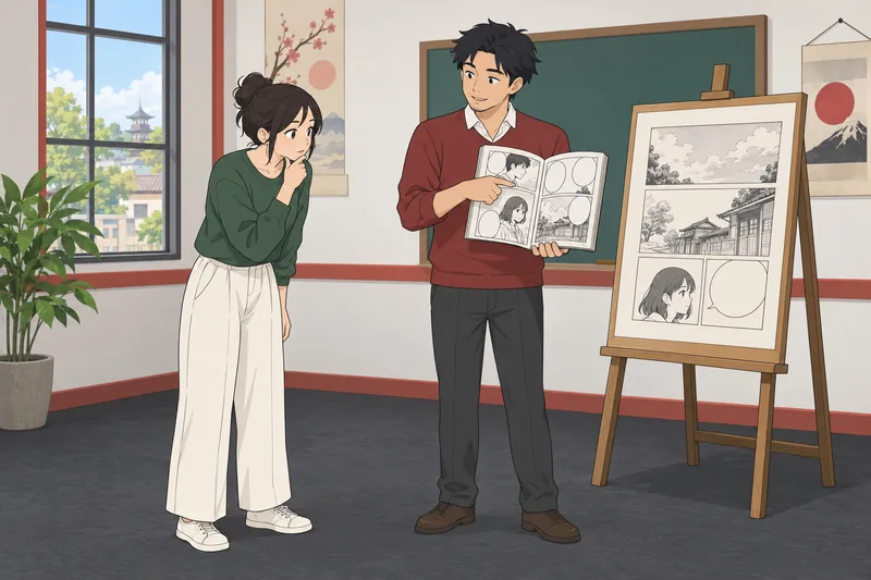 Otaku or Weeaboo: a learner studies manga.
