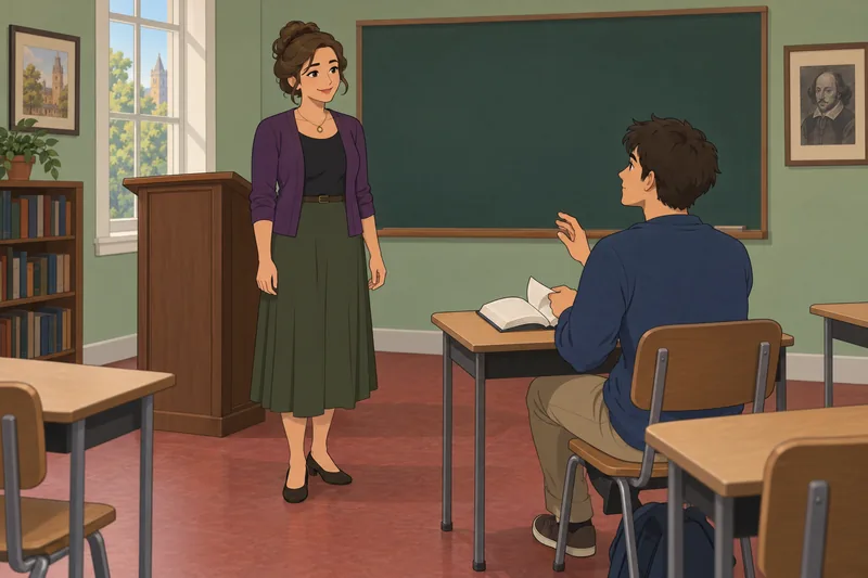 El cuestionario sobre Otelo muestra una revisión.