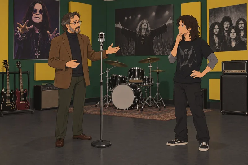 Ozzy Osbourne Quiz: this rehearsal tests stage history.