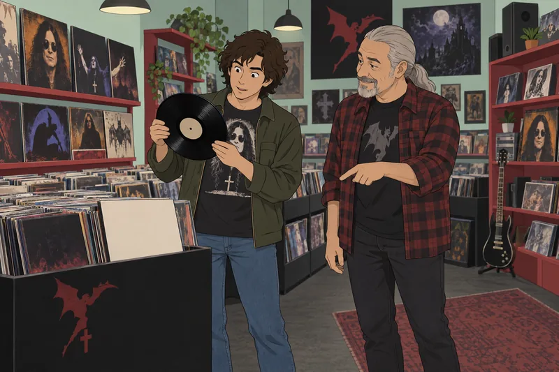 Ozzy Osbourne Quiz: this shop tests album memory.
