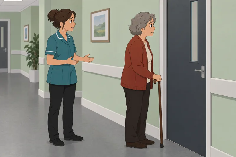 Pain Catastrophizing Scale follows a clinic hallway conversation.