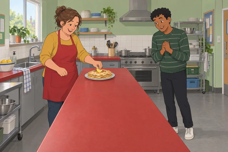 Pancake Day Quiz shows a lemon-topped pancake stack.