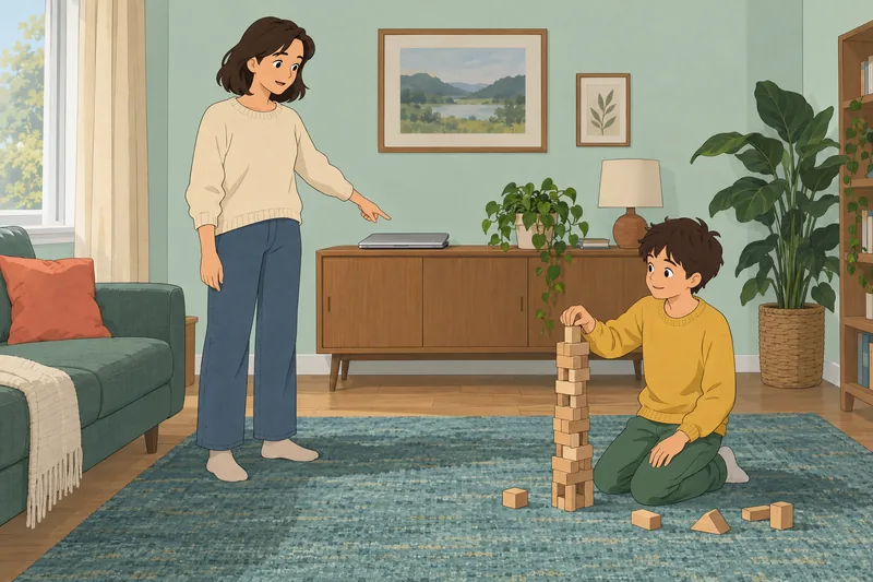 cuestionario de mediación: madre explica límites digitales.