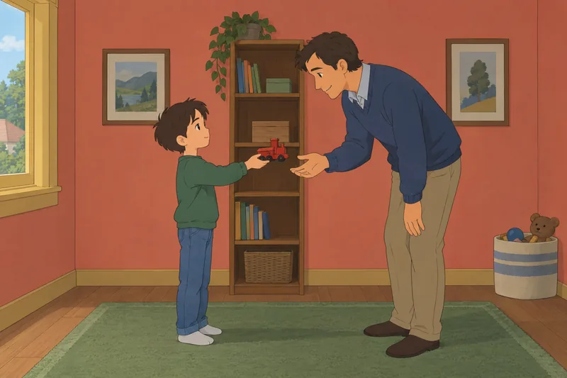 funcionamiento reflexivo parental ante un juguete.