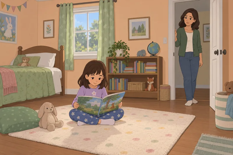 Parental Stress Scale: parent watches a child read.
