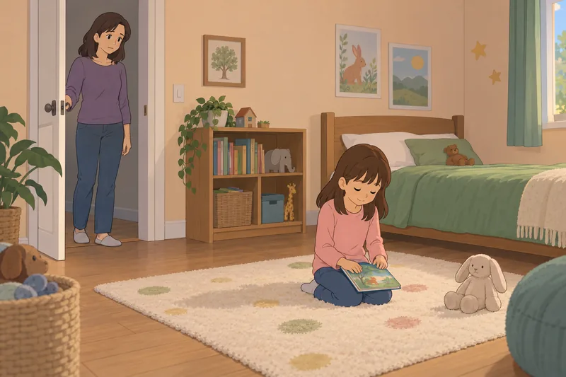 La evaluación del estrés muestra un niño leyendo.