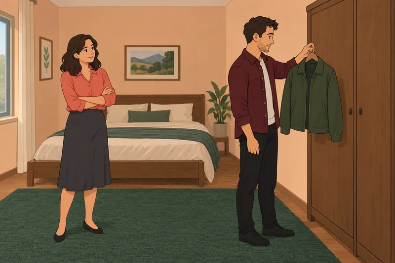 Partner Role Expectations shape a quiet wardrobe decision.