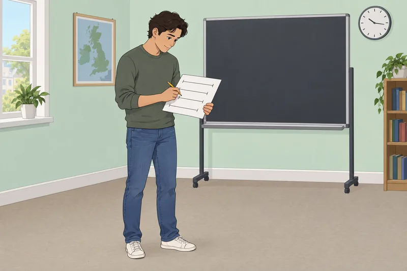 cuestionario sobre pasado: alumno compara tiempos.