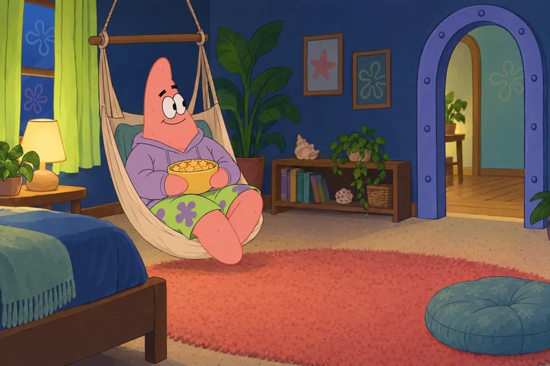 Quiz de Patricio acompaña un tentempié tranquilo.