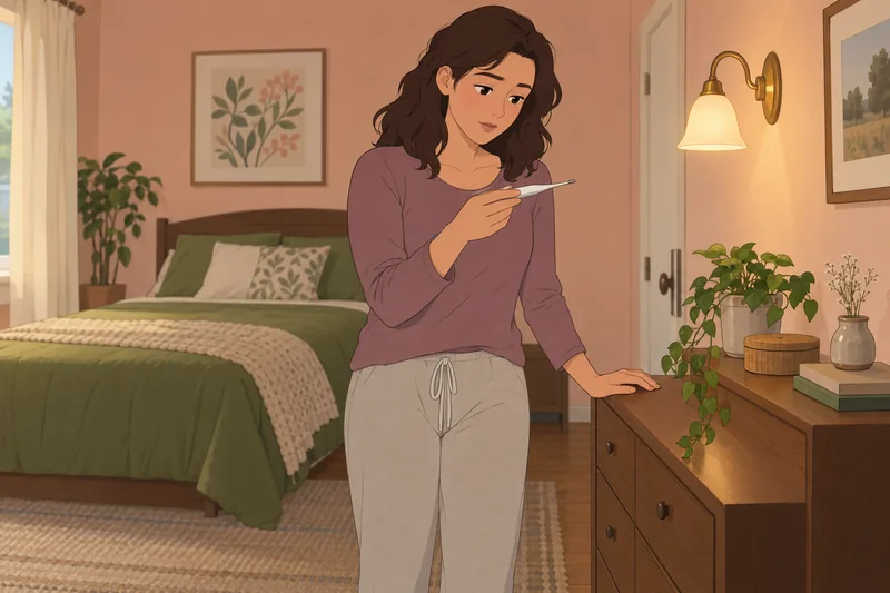 PCOS Quiz follows a quiet ovulation routine.