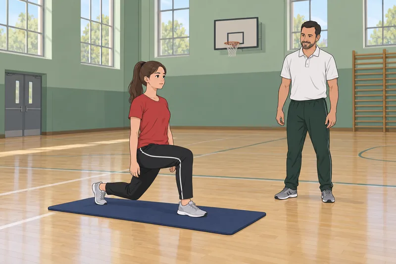 PE Quiz shows a safe warm-up.