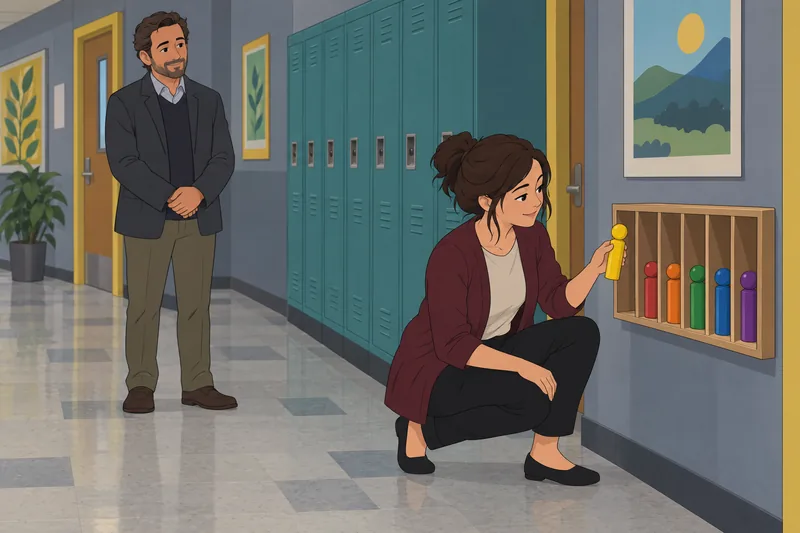 Teaching Style Effectiveness reaches the hallway organizer.