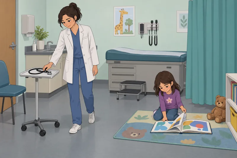 El cuestionario de pediatría muestra práctica clínica.