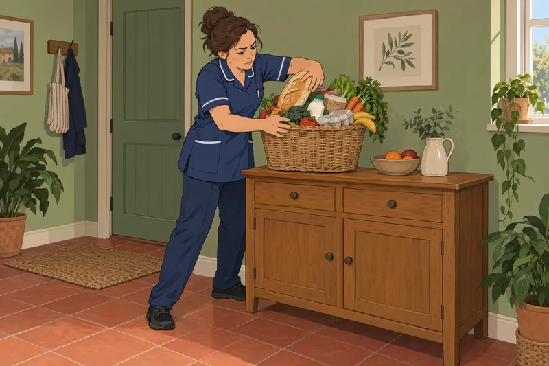 Perceived Stress Scale follows an overloaded kitchen task.