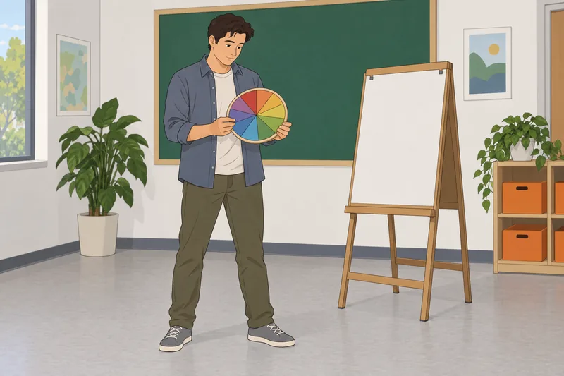 Escena del cuestionario sobre porcentajes en un aula.