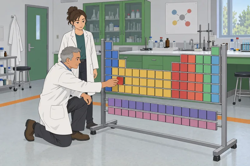 Periodic Table Quiz appears in a lab.
