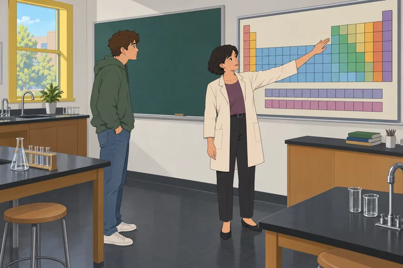 Periodic Table Quiz appears in class.