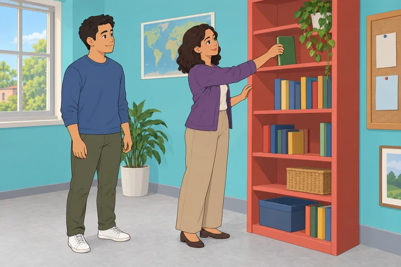 Personal and Social shows an organized classroom routine.