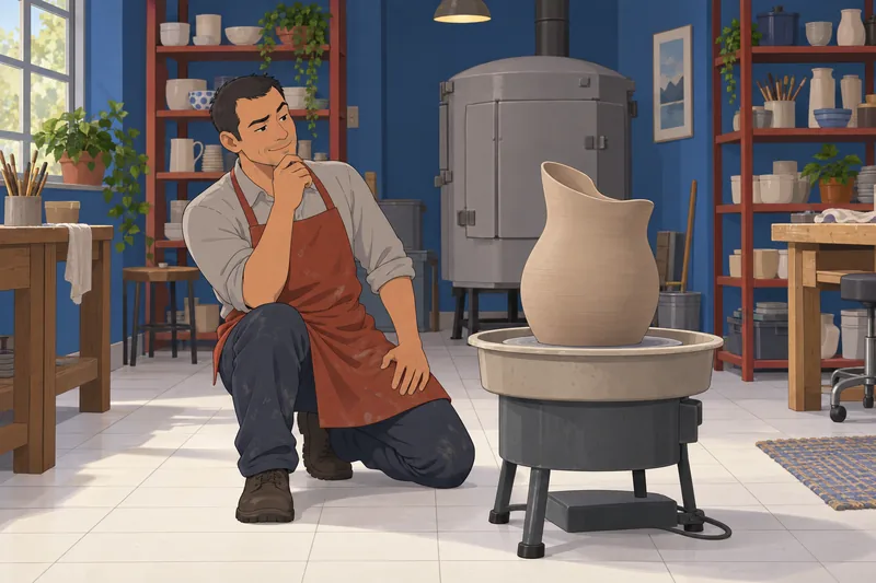 Creative Personality Characteristics emerge in ceramics.