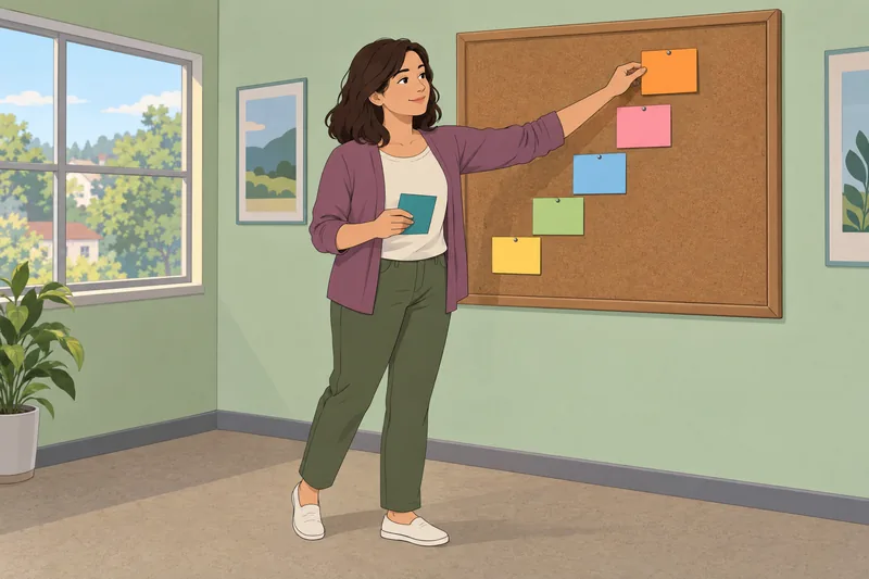 Personal Growth Initiative learner plans a next step.
