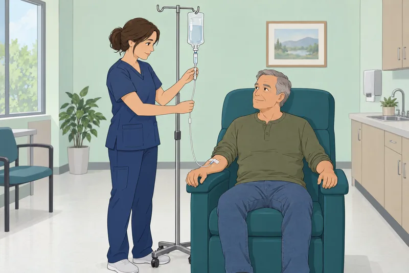 Pharmacological and Parenteral knowledge guides IV monitoring.