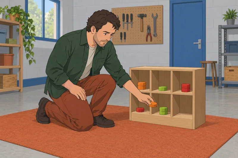 Photographic Memory Test depicts reconstructed object locations.