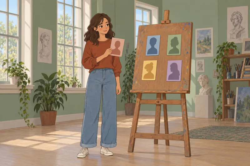 Quiz de personajes muestra una elección tranquila.
