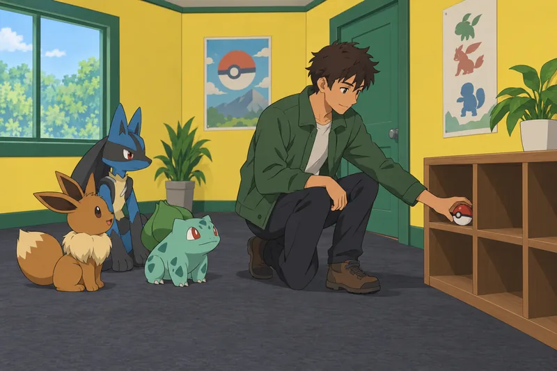 Pokemon Trainer Quiz shows patient team-building.