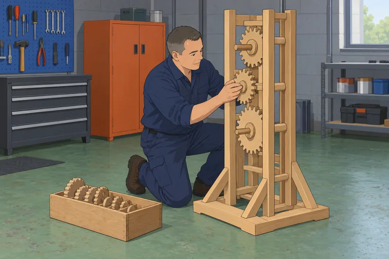 Inventory of Polychronic shows one-by-one workshop assembly.
