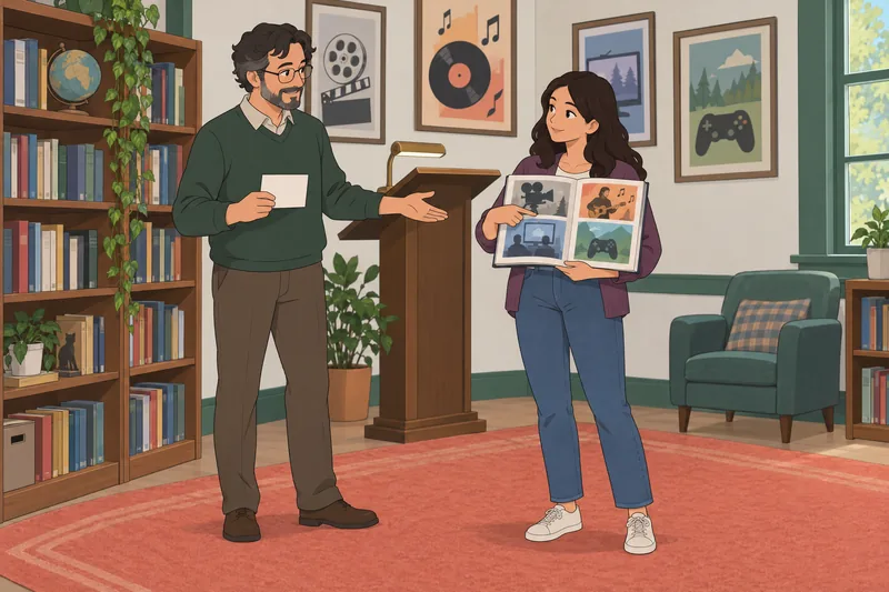Quiz de cultura muestra pistas literarias.