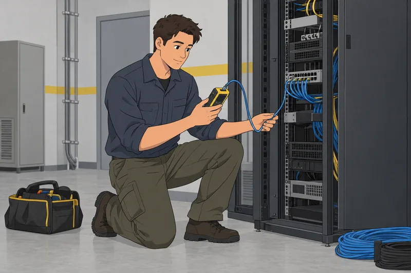 Port Number Quiz meets a cable tester.