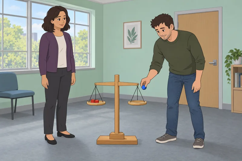 Quiz de inteligencia muestra calma al elegir.