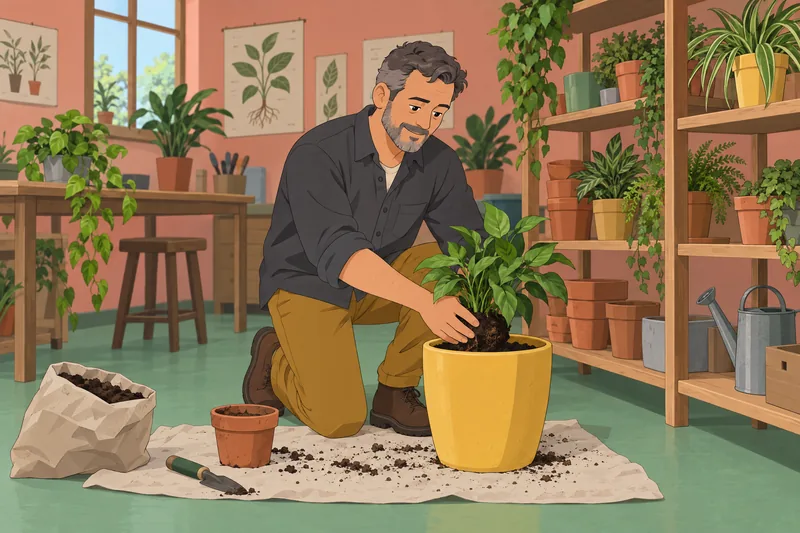 Personal Self-Change Potential grows through a plant-care lesson.