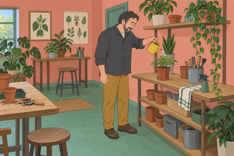 El potencial de autotransformación florece en una planta.