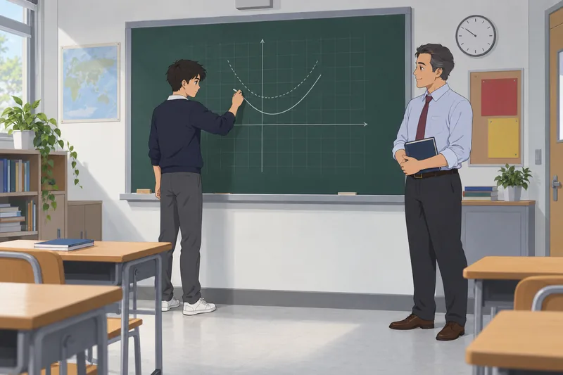 Pre-Calc Quiz shows a student graphing functions.