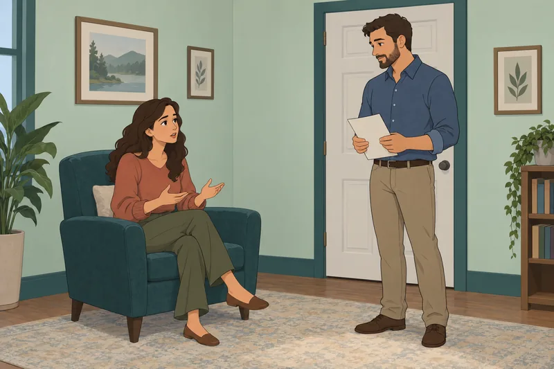 Pre-Marriage Counseling Quiz begins with calm listening.