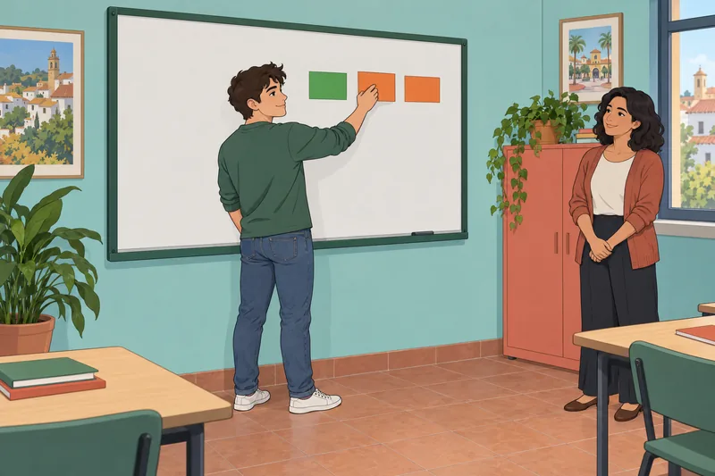 Repasa el cuestionario sobre el pretérito en clase.