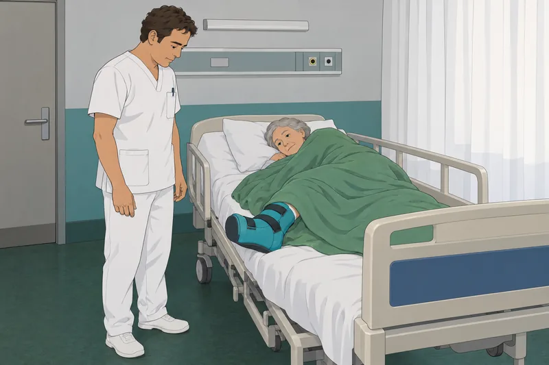 El cuestionario sobre la cama clínica continúa.