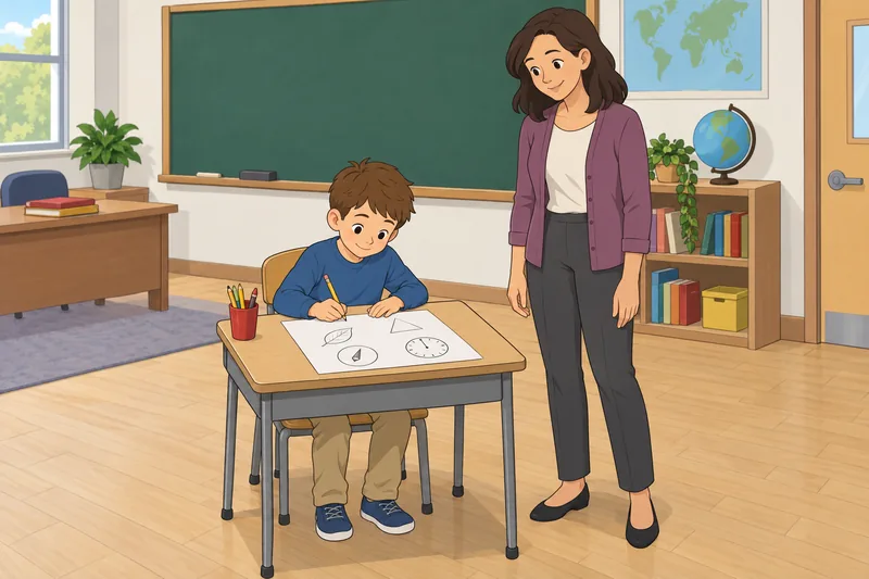 In Printable Quizzes for, a child solves questions.