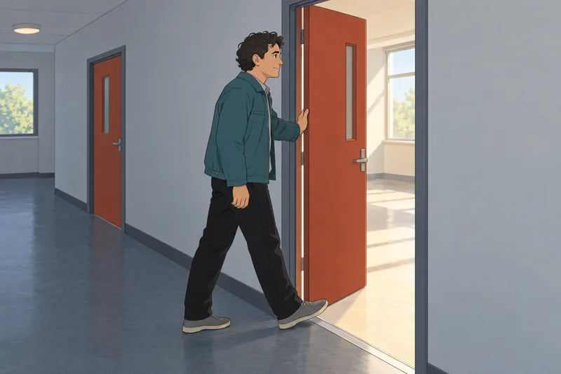 Proactive Attitudes Test shows a man stepping forward.